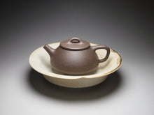 Load image into Gallery viewer, Glazed Stoneware Tea Boat Saucer

