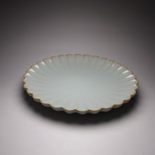 Load image into Gallery viewer, Scalloped Azure Ruyao Saucer
