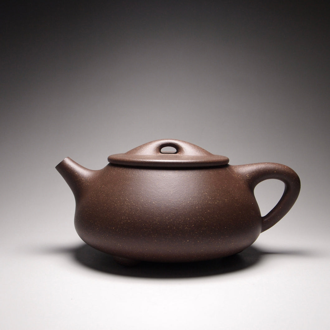 TianQingNi Big Shipiao Yixing Teapot, 天青泥大满瓢, 400ml