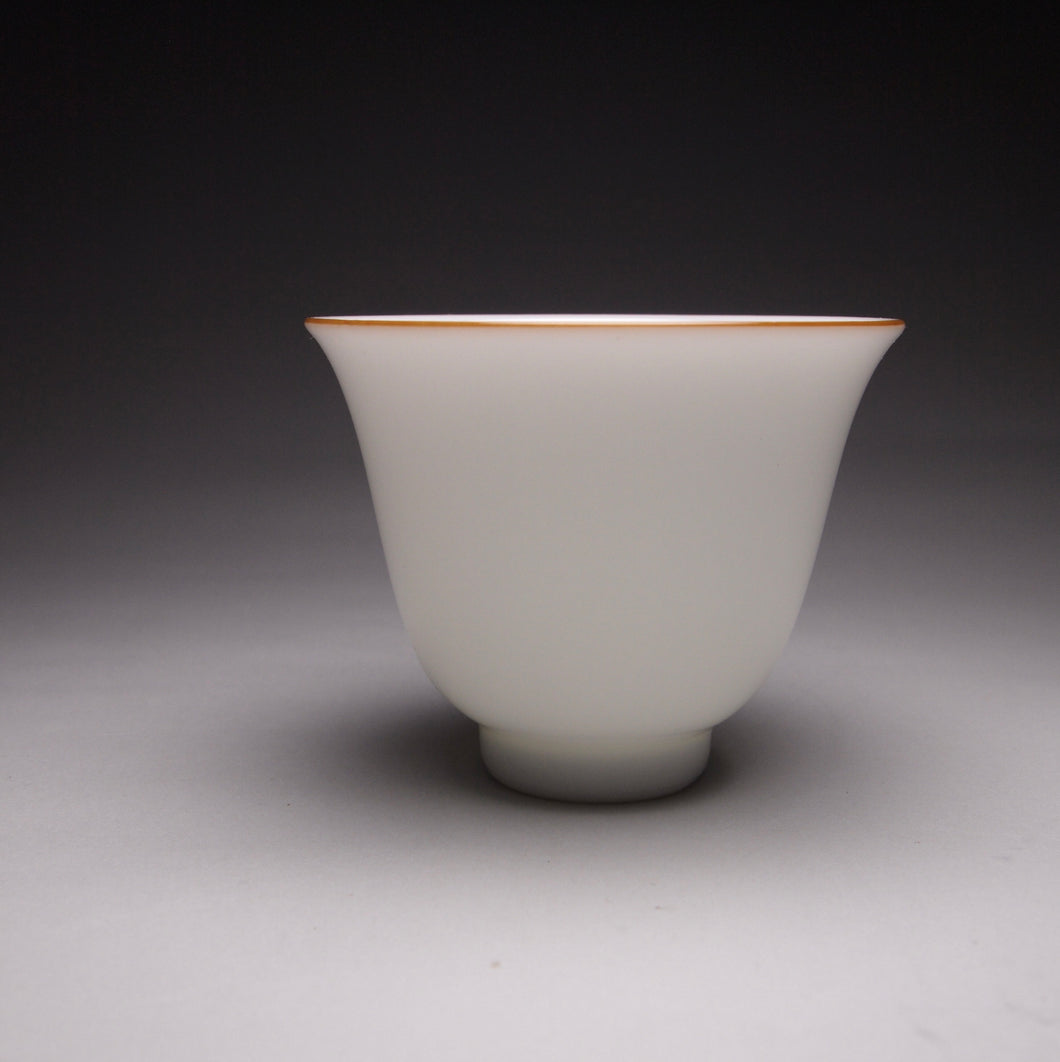 50ml Tianbai Porcelain Flower Goddess Teacup 甜白釉花神杯