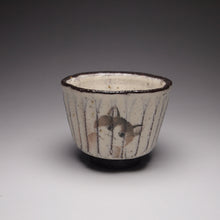 Load image into Gallery viewer, Kitty Cat Kohiki style stoneware teacups, 45ml
