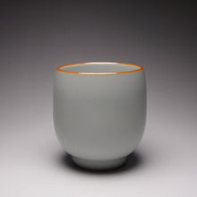 Load image into Gallery viewer, 95ml Fragrance Moon White Ruyao Teacup, 月白汝窑茶杯
