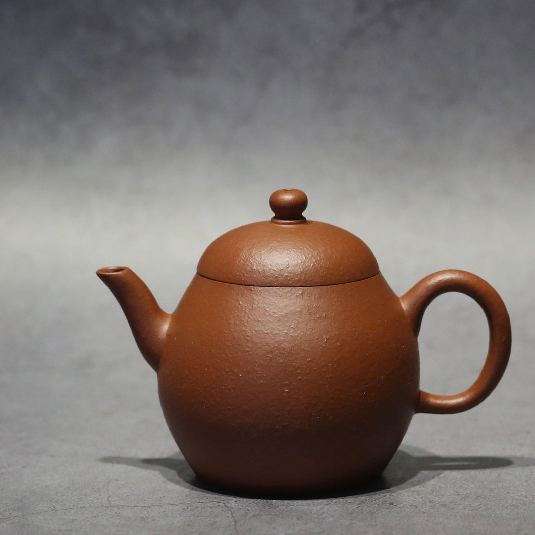 Zhuni Dahongpao Lianzi Yixing Teapot, 朱泥大红袍莲子壶, 120ml