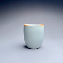 Load image into Gallery viewer, 25ml Mini Fragrance Moon White Ruyao Teacup, 月白汝窑茶杯

