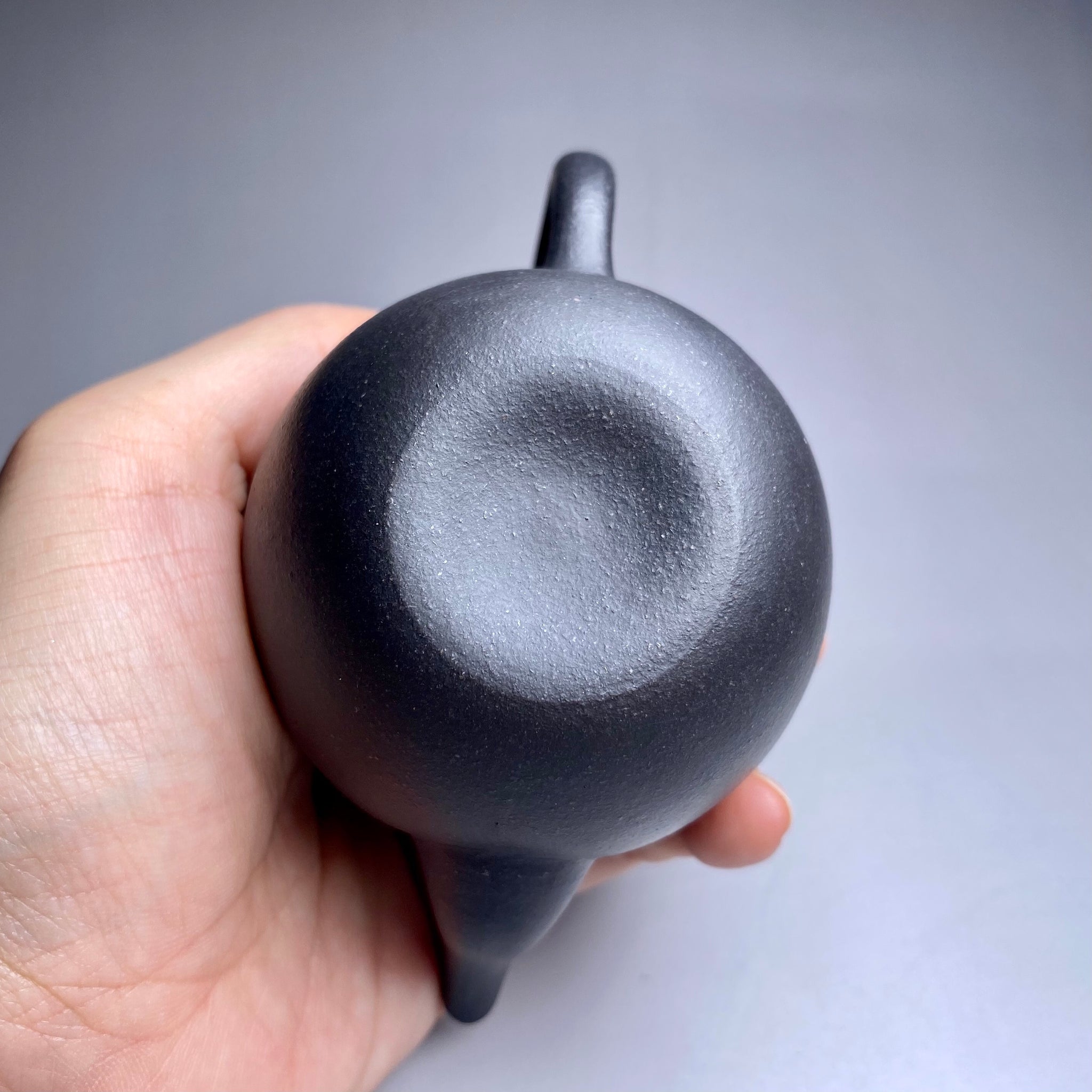 Wuhui Heini Black Dragon Egg Yixing Teapot - Long Dan Zisha Tea Pot 220ml