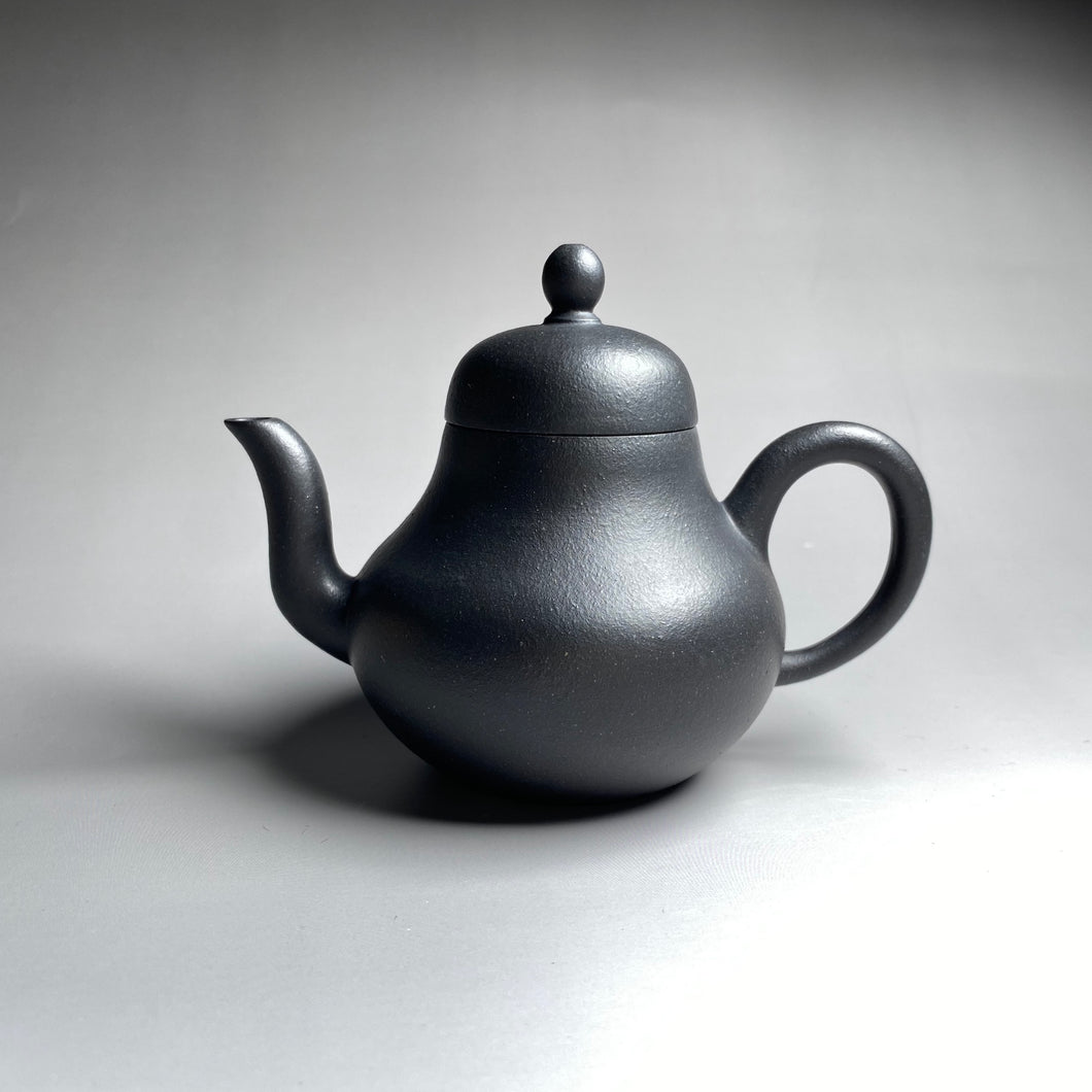 Heini (Wuhui Zhuni) Siting Yixing Teapot, 焐灰朱泥思亭壶, 150ml
