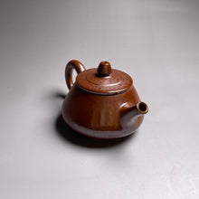 Load image into Gallery viewer, Wood Fired Shipiao Nixing Teapot, 柴烧坭兴石瓢壶, 100ml
