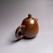 Load image into Gallery viewer, Wood Fired Longdan Nixing Teapot,  柴烧坭兴龙蛋壶, 110ml
