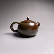 Load image into Gallery viewer, Wood Fired Xishi Nixing Teapot, 柴烧坭兴西施壶 by Liang Xin, 80ml
