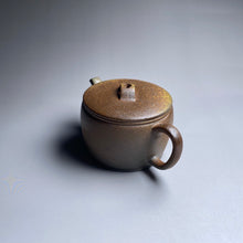 Load image into Gallery viewer, Wood Fired Hanwa Huangjin Duan Yixing Teapot, 柴烧黄金段汉瓦壶, 130ml
