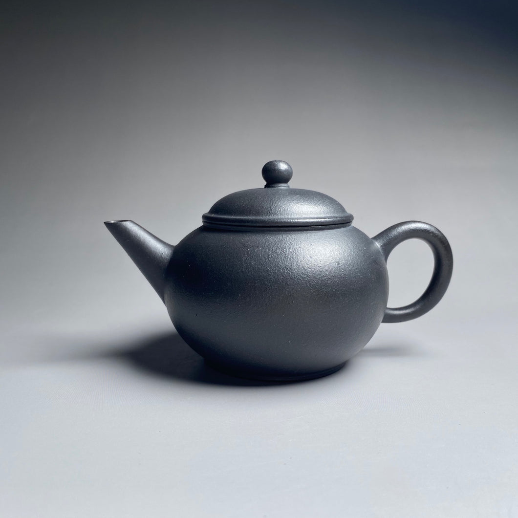 Heini (Wuhui Zhuni) Shuiping Yixing Teapot, 焐灰朱泥小水平, 140ml