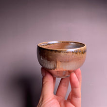 Load image into Gallery viewer, Taiwanese Wood Fired Golden Ceramic Champion Teacup by Zhang Yuncheng
