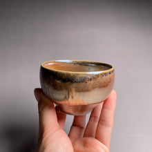 Load image into Gallery viewer, Taiwanese Wood Fired Golden Ceramic Champion Teacup by Zhang Yuncheng
