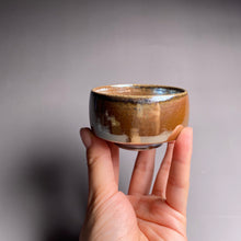 Load image into Gallery viewer, Taiwanese Wood Fired Ceramic Wide Teacup by Zhang Yuncheng, 80ml
