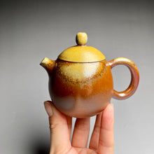 Load image into Gallery viewer, Wood Fired Longdan Nixing Teapot no.3,  柴烧坭兴龙蛋壶, 100ml
