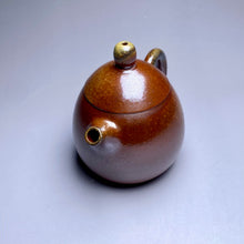 Load image into Gallery viewer, Wood Fired Longdan Nixing Teapot no.4,  柴烧坭兴龙蛋壶, 100ml
