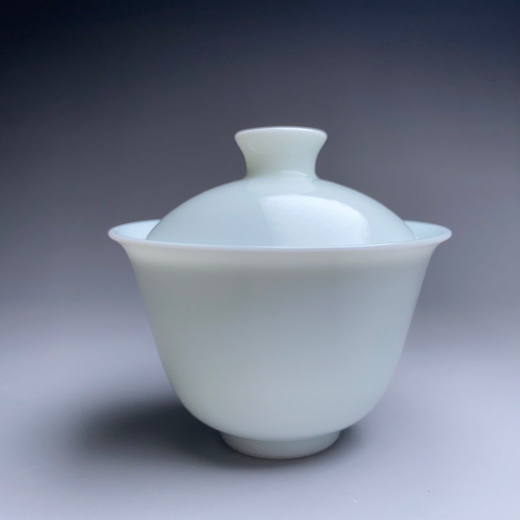125ml Ruchu Jingdezhen White Porcelain Gaiwan