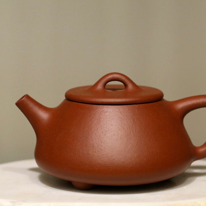 Zhuni Dahongpao Shipiao Yixing Teapot, 朱泥大红袍石瓢壶, 160ml