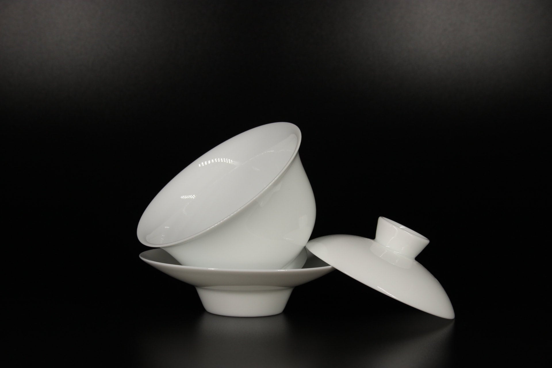 Classic White Porcelain Gaiwan - 100 ml
