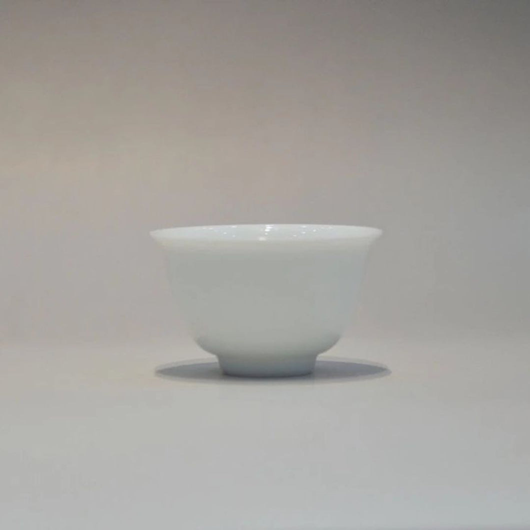 60ml Simple Jingdezhen White Porcelain Teacup