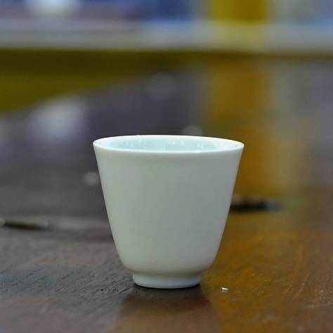 60ml Yulan Qingbai (YingQing/Shaowy blue) Glaze Porcelain Cup