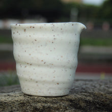 Load image into Gallery viewer, 200ml Ceramic Coconut and Red Bean Fair cup (pitcher) by Taoshan Studio 桃山房
