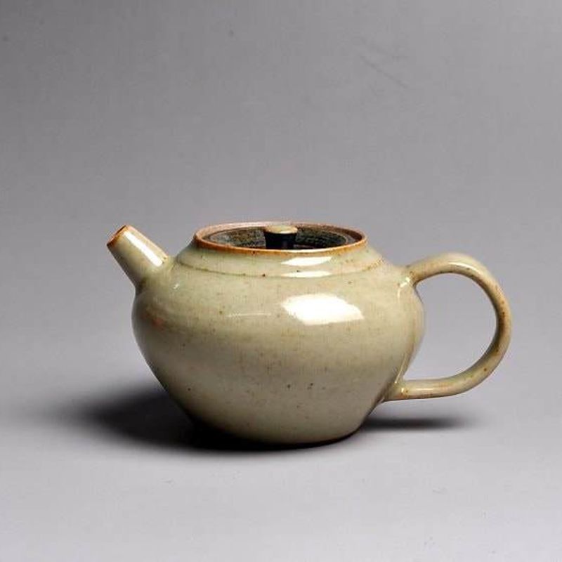 120ml Jingdezhen Glazed Stoneware Teapot