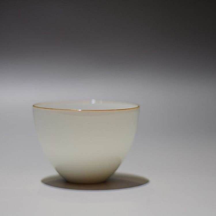 72ml Tianbaiyou Jingdezhen Porcelain Chicken Egg Cup