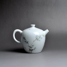 Load image into Gallery viewer, Bamboo Youzhongcai Jingdezhen White Porcelain Teaset (with Teapot)
