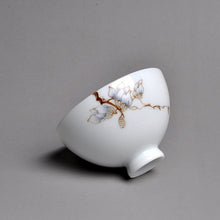 Load image into Gallery viewer, Magnolia Youzhongcai Jingdezhen White Porcelain Teaset (with Gaiwan)
