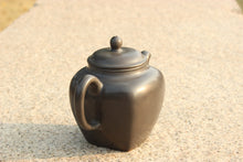 Load image into Gallery viewer, 430ml Tall Square Fanggu Nixing Teapot by Huang Fu Sheng
