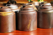 Load image into Gallery viewer, Wood Fired Yixing Tea Caddy, Dicaoqing Clay.
