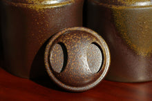 Load image into Gallery viewer, Wood Fired Yixing Tea Caddy, Dicaoqing Clay.
