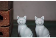 Load image into Gallery viewer, Yingqing Jingdezhen Porcelain Cat Tea Pet
