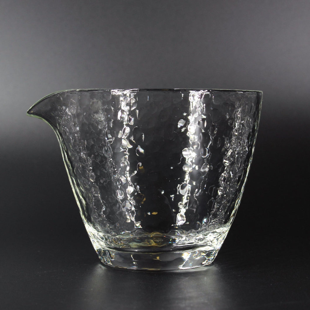 230ml Hammered Glass FairCup/Pitcher
