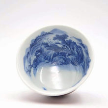 Load image into Gallery viewer, 112ml  Jihong Glaze Qinghua Porcelain The World in a Cup
