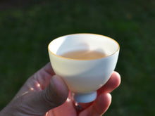 Load image into Gallery viewer, 65ml Heart Shape Matte Finish Jingdezhen Porcelain Cup
