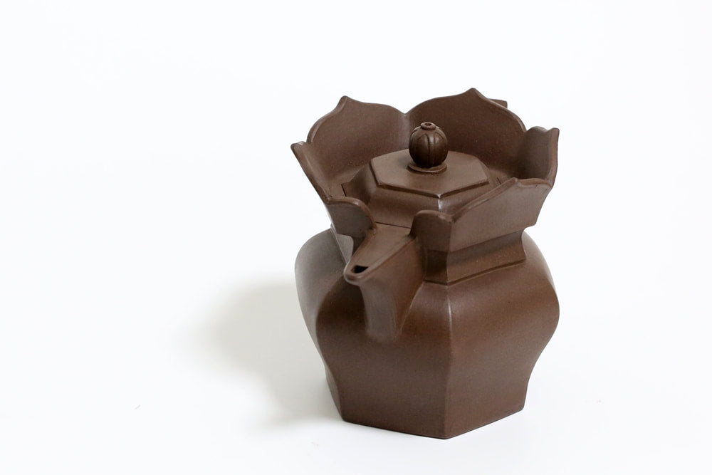 【SALE／55%OFF】 Fully Handmade 全手工原矿紫泥 Teapot Yixing Hat Monk's Zini 工芸品