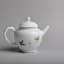 Load image into Gallery viewer, Butterfly Motif Youzhongcai Jingdezhen Porcelain Teapot, 120ml
