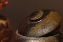 Load image into Gallery viewer, Wood Fired Julunzhu 巨轮珠 Yixing Teapot, Dicaoqing clay, 130ml
