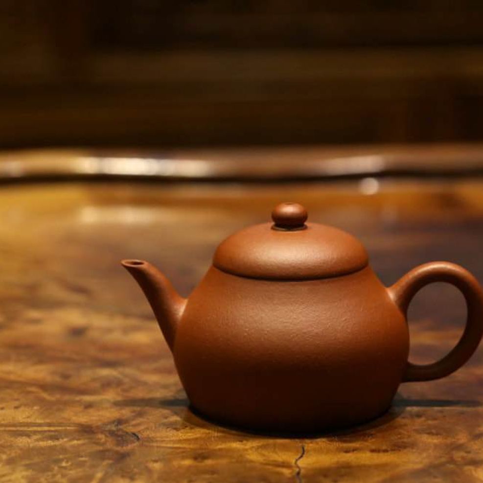 Zhuni Meng Chen Small Yixing Teapot,  朱泥孟臣小品, 120ml