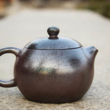 Load image into Gallery viewer, Wood Fired Dicaoqing 底槽青 Xishi Yixing Teapot, 185ml

