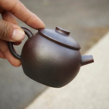 Load image into Gallery viewer, Wood Fired Dicaoqing 底槽青 Julunzhu Yixing Teapot, 130ml
