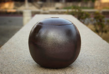 Load image into Gallery viewer, Wood Fired Dicaoqing 底槽青 Round Yixing Tea Caddy
