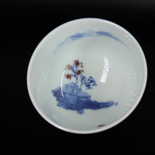 Load image into Gallery viewer, 100ml Fanggu Technique Jihong and Qinghua Porcelain Trees
