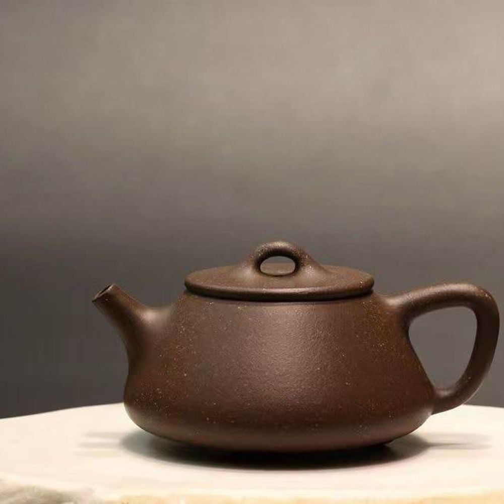 TianQingNi Shipiao Yixing Teapot, 天青泥石瓢壶, 100ml