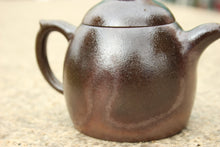 Load image into Gallery viewer, Wood Fired Qinquan Shape Yixing Teapot, Dicaoqing clay, 柴烧底槽青秦权壶，200ml
