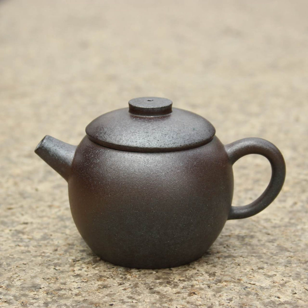 Wood Fired Dicaoqing 底槽青 Julunzhu Yixing Teapot, 130ml