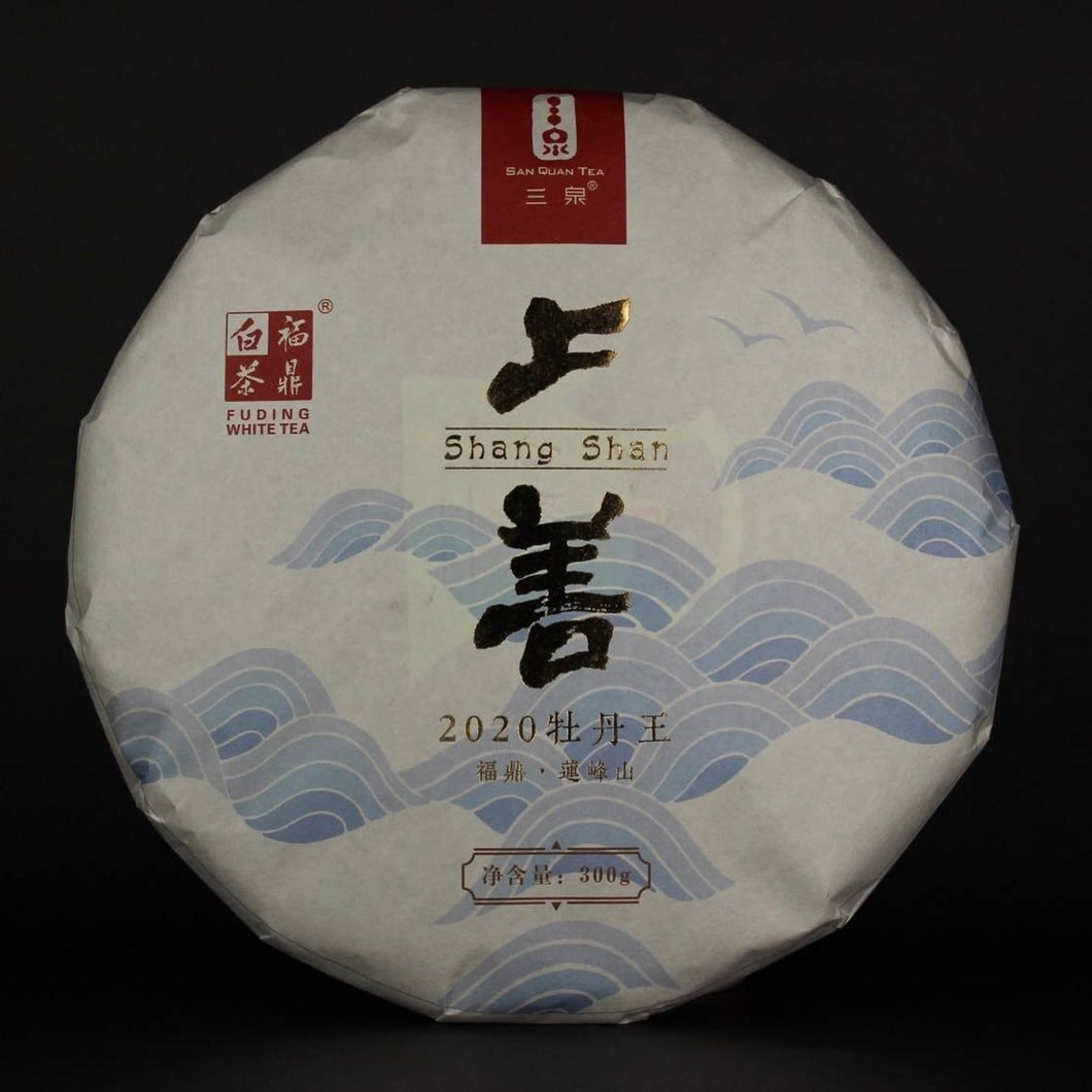 2020 Sanquan Shang Shan MUDAN WANG White Tea from Fuding
