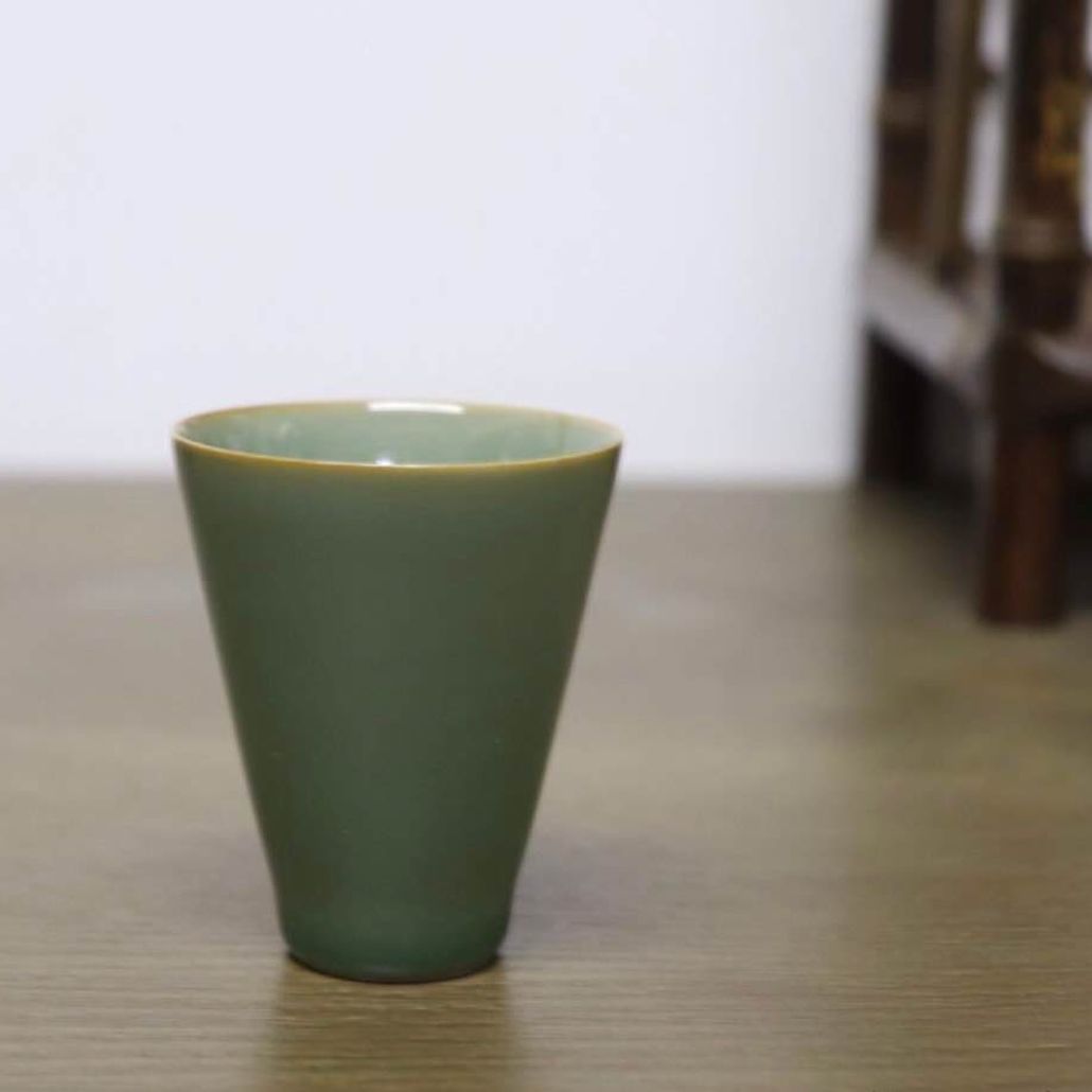 36ml Celadon Porcelain Sniffing Teacup from Jingdezhen